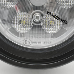 4PC LED Flat Top Fender Lights for John Deere 2640,2750,2755,2840,2940,2950,3010