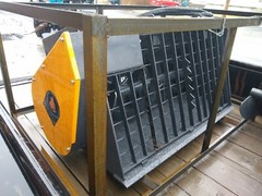 New Wolverine self loading skid steer concrete mixer mixing bucket no pump