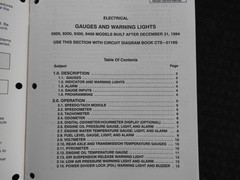 INTERNATIONAL NAVISTAR 9200 9300 9400 Semi Truck Tractor Service Manuals