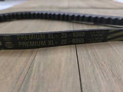NAPA XL 25-9365 V-Belt Heavy Duty Replace Drive Belt 9365 Industrial Lawn Tracto