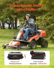 Seat Suspension Kit With Seat Slider Track, Universal Seat Suspension with Dust