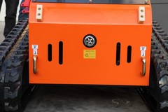 24HP Mini Track Skid Steer Loader, RATO 2-Cylinder Engine, 3-Pump Hydraulic Syst