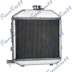 Aluminum Compact Tractor Radiator Fits Ford 1300 Model #SBA310100211 Fongoff.