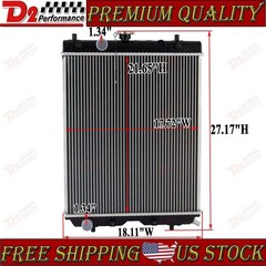 Radiator For Kubota L47 L4760 L5040 L5060 L5240 L5740 L5460 L6060 TD27016010