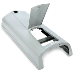 Tractor Hood w/ Battery Door Gray For Ford 2N 9N 8N Replace For 8N16612 9N16938C