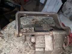 Allis Chalmers B C RC Tractor 12V Alternator And Brackets Complete