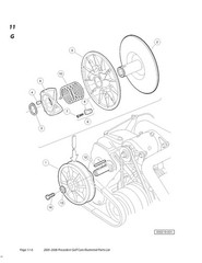 2005 2006 Gas & Electric Service Parts Manual Club Car Precedent 0406P