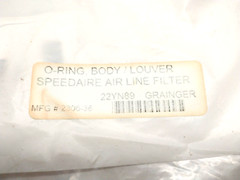 Norgren 2306-36 Body/Louver O-Ring For Air Line Filter 22YN89 LOT OF 2
