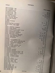 New Holland 1900, 2100, 919S Harvester Service Parts Catalog Manual 1982