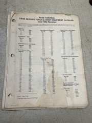 J I Case Garden Tractor Tools Shop Equipment Manual