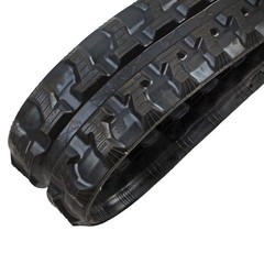 2X Rubber Tracks Attachment 180*72mm For Mini Excavator AGT Kubota Cat HI Yanmar