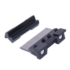 Aluminum Copper Plate Bender Bench Vise Attachment Removable Cutters Cast Steel
