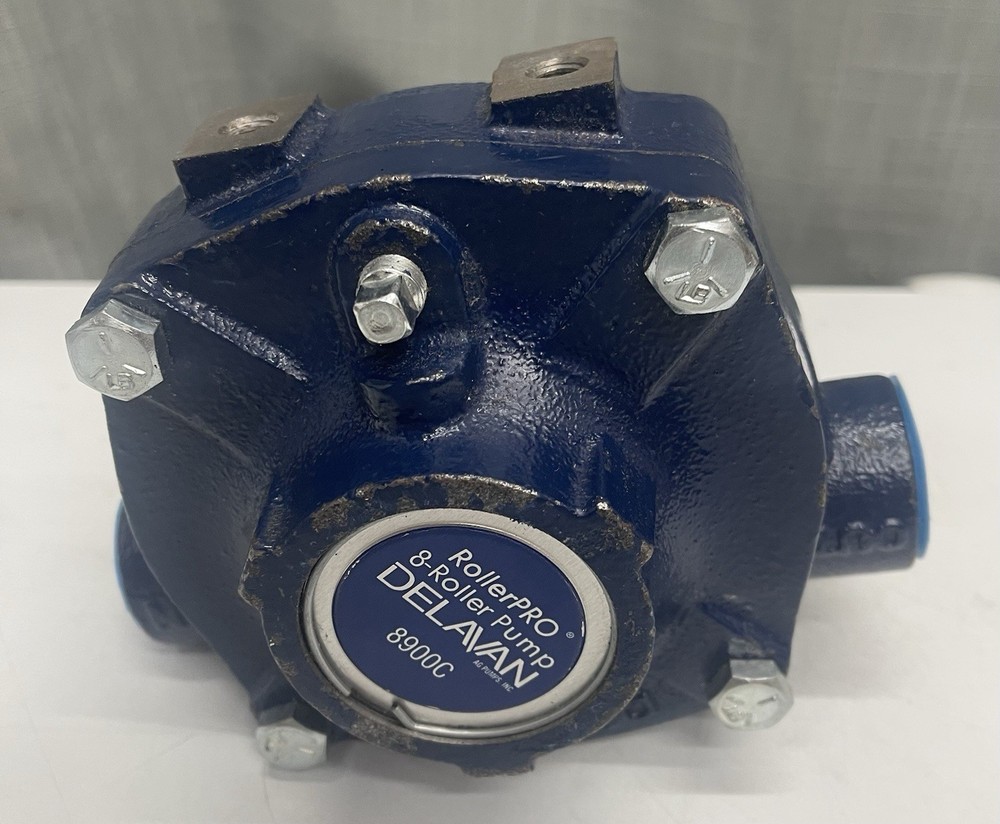 Delavan 8900C 24GPM 1000 RPM Cast Iron 8-Roller Pump