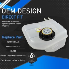 YzusGomumu Engine Coolant Expansion Reservoir Tank for Ford Focus & Transit