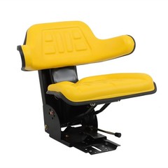 YELLOW SUSPENSION TRACTOR Seat FOR JOHN DEERE 1020 1530 2020 2030 2040 2155 5210