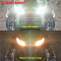 2 SUPER Bright LED light bulbs for Holland / Case HALOGEN Bulb 9847313 12v 37.5w