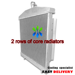 2 Rows Aluminum Radiator for Lincoln Welder 200 250 AMP SA200 SA250 G1087 H19491