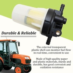 Fuel Filter Assembly & 2pcs Filter For Kubota B-Series 6A320-58862 6A320-58830