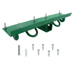 Bolt on Grab Hooks & D Rings & 2″ Receiver For John Deere Compact Tractor 1025R