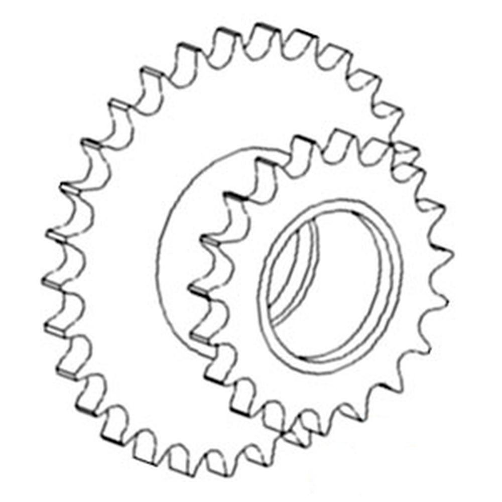 Feeder House Drive Chain Idler Sprocket Fits 9500SH 9510SH 9550SH 9560SH AH13561