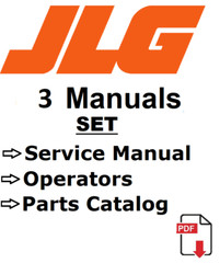 JLG Toucan 12E Boom Lift Service Repair Operators Parts Catalog Manual PDF USB