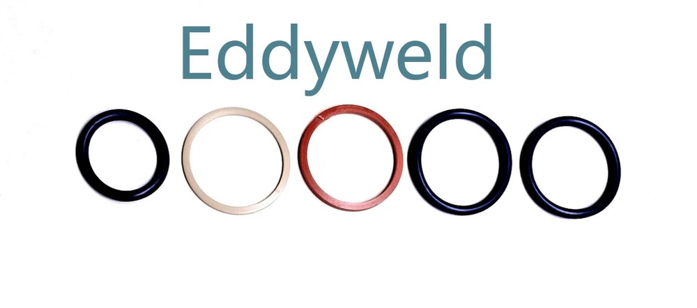 1 Set（6 Pieces）Caterpillar 297-4841 Fuel Injector Seal Ring Kit for C7 C9 Engine