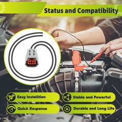 Fuel Shut Off Solenoid Connector Plug for Kubota V2003 V2203 V2403 R420S R520S