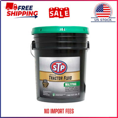 STP 5 Gallon Hydraulic Tractor Fluid, Universal Farm Equipment Oil