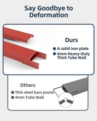 Fork Extensions,72”/84”/96” Length Pallet Fork Extensions, 5.3”W Fork Extensions