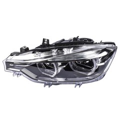 Left Side LED Headlight (8-Pin, No AFS) for LHD BMW 3 Series 2016-2019