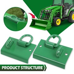 Bolt on Grab Hooks D Rings Fits John Deere Compact Tractor 1025R 2032R 3320