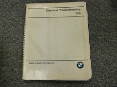 1978 1979 1980 1981 BMW 733i Electrical Wiring Troubleshooting Service Manual
