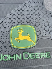 John Deere Floor Mats Plasticolor 2005 Nothing Runs Like A Deere Used