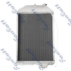 4 Row 70mm Aluminum Radiator For John Deere 4440 RE21897 AR79501 Tractor