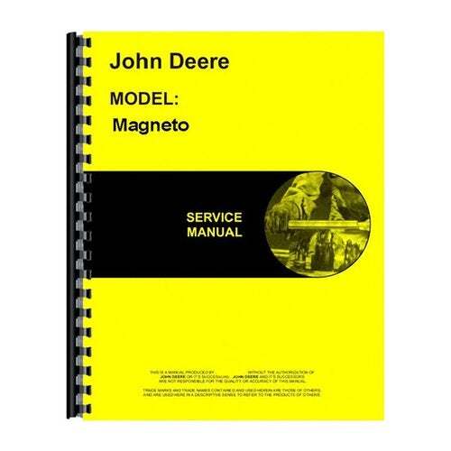 Magneto Service Manual – A B D G H fits John Deere A B D G H
