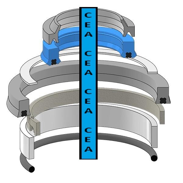 505136037 Cylinder Seal Kit Fits Yale Forklift