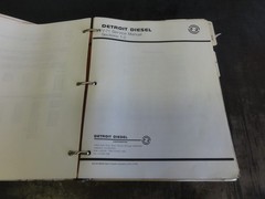 Detroit Diesel Series V- 71 Engine Service Manual Sections 1-3 only