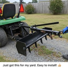 Heavy-Duty 42″ Sleeve Hitch Box Scraper – Ideal for Efficient Material Movement