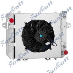 4 Row Radiator Shroud Fan 440211-00010 Fit 2012+ Doosan Daewoo G20P-5 GM 3.0L LP