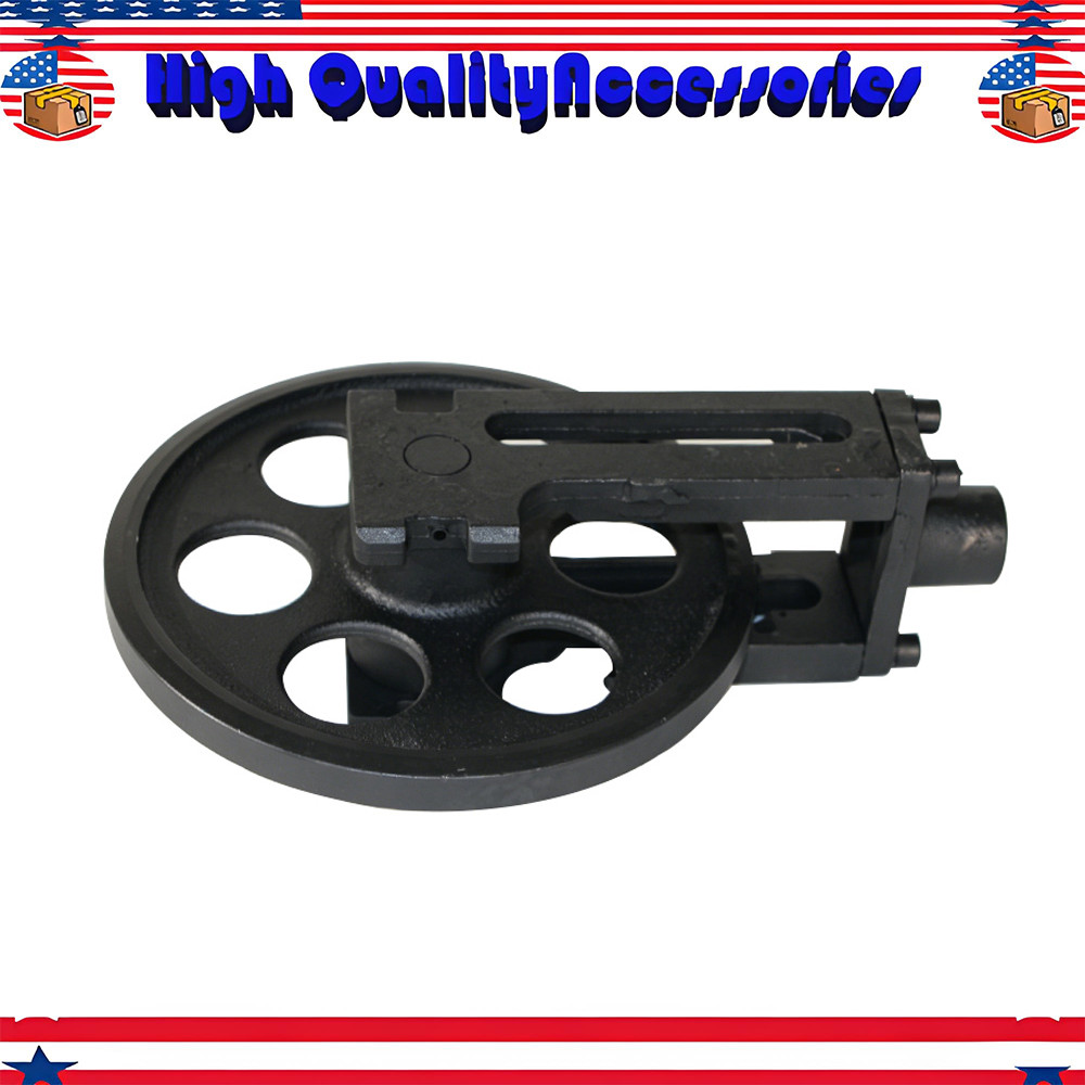 For Mini Excavator Accessories ISDZJL-H12 Front Idler Track Idler Wheel Assembly