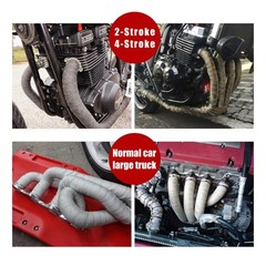 Yourkar Muffler Mat 13.8×9.8×0.3 Inch Fiberglass