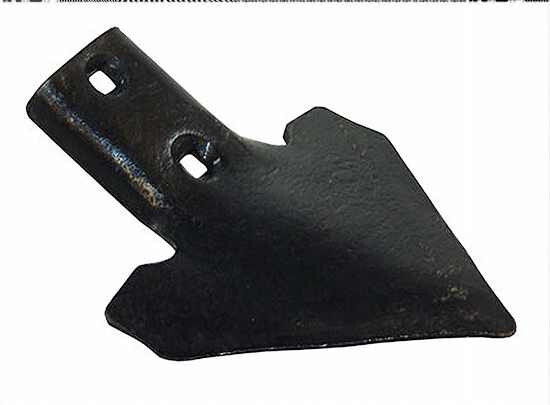 STS06 6″ 1/4″ Thick Springtooth Cultivator Sweep 2″ CTC Uses 3/8″ Bolts