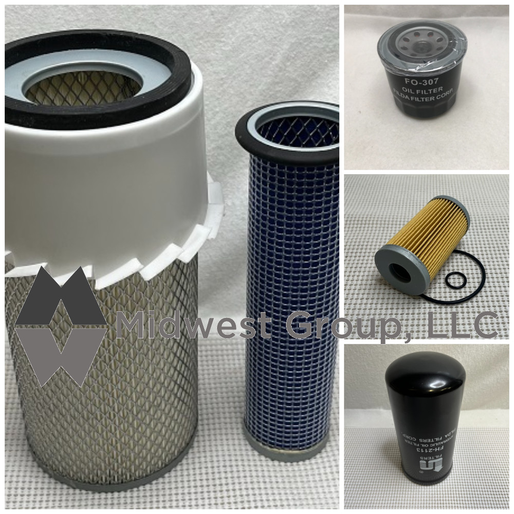 Kit Filter Maintenance For John Deere 7775 Skid Steer w/ Hydraulic
