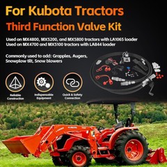 Third Function Valve kit for MX4700 MX4800 MX5000 MX Series Kubota Tractors
