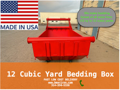 12 cy Bedding Box 100% American Iron & 100% American Made by: Bear Iron Works