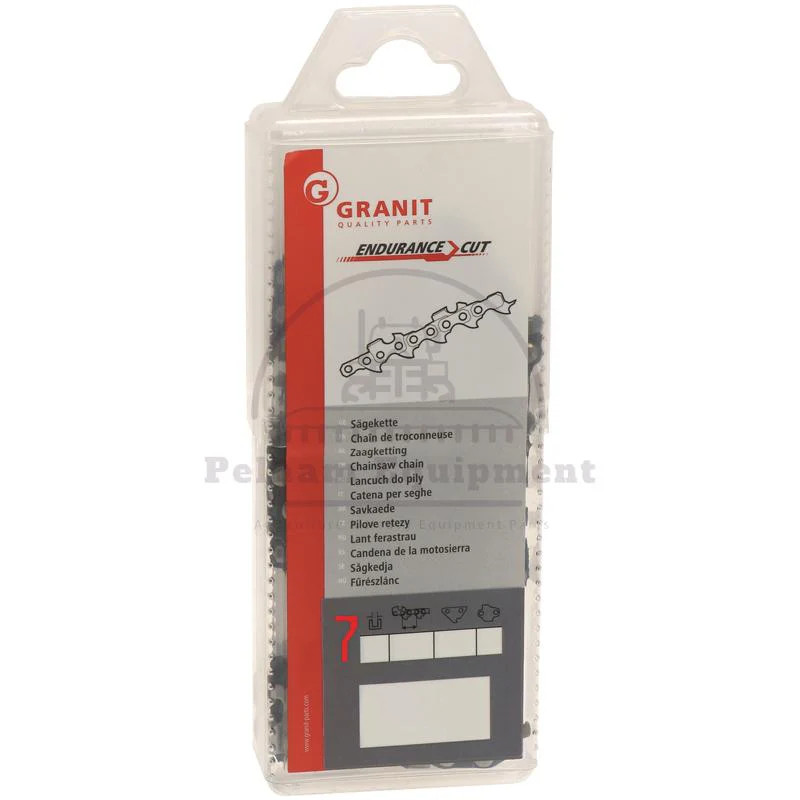 Endurance Cut 3/8″ Saw Chain 54DL Full Chisel 1.6mm Drive Link
