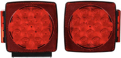 12V Submersible LED Trailer Lights for Stop, Tail, Turn Signal Functions