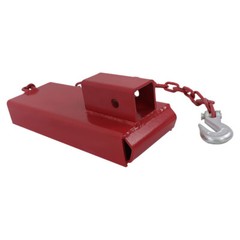 2″ Forklift Hitch Receiver Trailer Hitch Receiver Towing Adapter Ball Mount