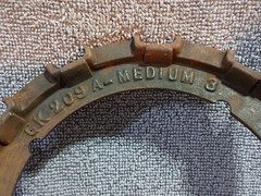 Ford Dearborn Cast Iron Planter Plate GK 209 A-Medium 3 (12 Cell) Flats