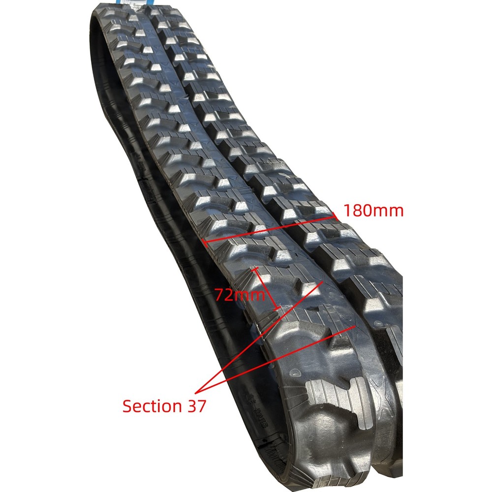 180*72*37 Track /Suitable for China mini excavators Free shipping US stock